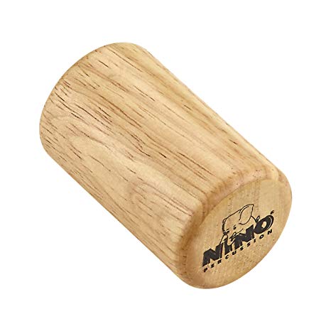 NINO Wood Shaker Small Cylindrical Natural