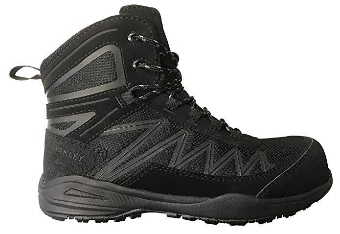 Stanley Breeze Mid Women's Hiker Composite Toe Safety Boot (8.5 B(M) US, Black)