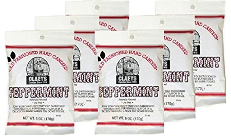 NATURAL PEPPERMT CNDY6OZ by CLAEYS CANDIES MfrPartNo 696