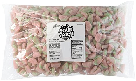 Sour Patch Soft & Chewy Candy, Watermelon, 5lb Bag