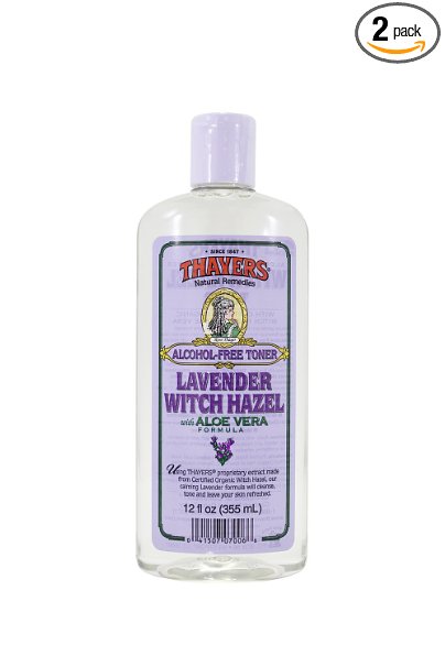 Thayer's: Witch Hazel with Aloe Vera, Lavender Toner 12 oz (Pack of 2)