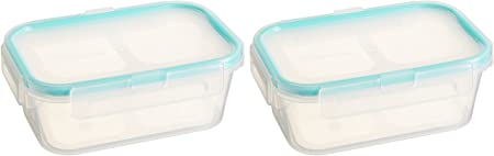 Snapware 2-Pack Airtight 2-Cup Rectangle Containers, Plastic