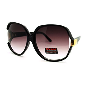 Super Oversized Sunglasses Womens Classic ROUND CELEBRITY PRIVACY Shades NEW