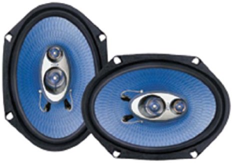 Pyle PL683BL 6 x 8-Inch 360-Watt 3-Way Speakers