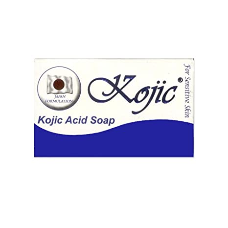Kojic Acid Soap with for Sensitive Skin 135g/4.76 (Blue) Japan Formulation