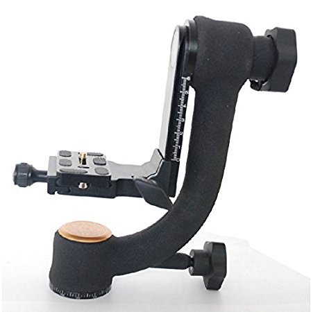 Pro Q-45 12KG Load Panoramic Gimbal Head with 70mm QR Plate