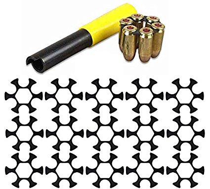 Ranch Products 15 Pack .45 ACP Full Moon Clips 6 Round Smith & Wesson 25-2, 625, Governor, Colt S&W 1917 Revolvers   Ultimate Arms Gear Extractor Tool