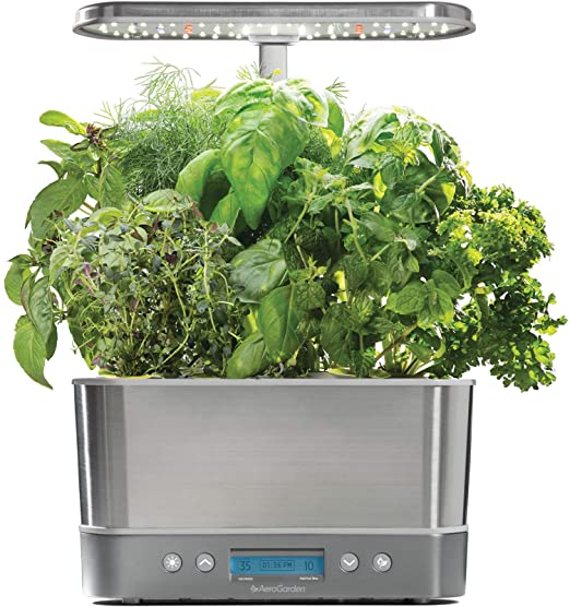 AeroGarden Harvest Elite - Stainless Steel