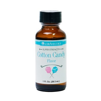 Lorann Hard Candy Flavoring Oil Cotton Candy Flavor 1 Ounce