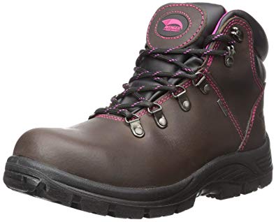 Avenger Safety Footwear Avenger 7125 Womens Waterproof Safety Toe EH SR Hiker Industrial & Construction Shoe