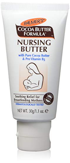 Palmer's Nursing Cream with Pure Cocoa Butter & Pro Vitamin B5, Bonus, 1.1 oz (30 g)