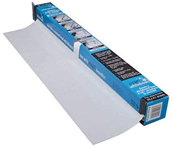 Magic Whiteboard Sheets A1 White Dry Erasable Paper Plain Roll Self Vinyl Stick (25x A1 Sheets)