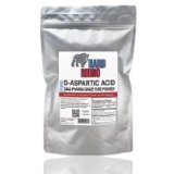 Pure D-Aspartic Acid DAA Bulk Powder Pharma Grade 500G