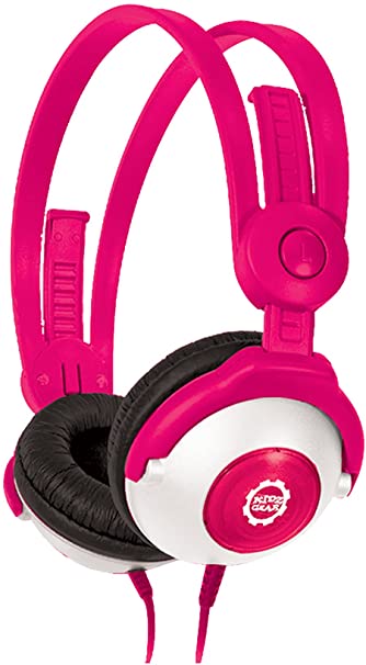 Kidz Gear Wired Headphones for Kids – Pink