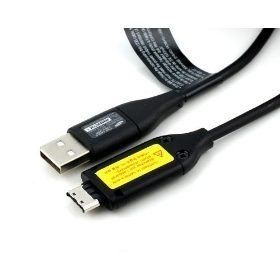 Genuine Samsung Digital Camera SL420, SL102, SL201, SL202, SL310W, SL502, SL620 USB Data and Charger Cable Type12 SUC-C3