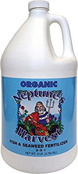 Neptune's Harvest Fish & Seaweed Blend Fertilizer 2-3-1 9lbs