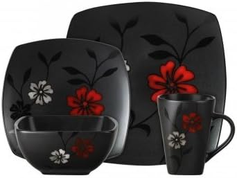 Gibson 16 pc. Evening Blossom Dinnerware Set