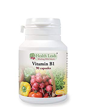 Vitamin B1 (Thiamine) 100mg x 90 capsules (Magnesium Stearate Free)