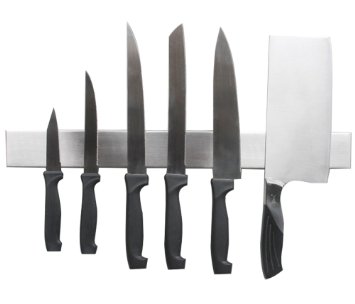 Ouddy 14 Inch Magnetic Knife Holder Stainless Steel Magnetic Knife Tool Bar Magnetic Knife Strip Knife Rack Strip