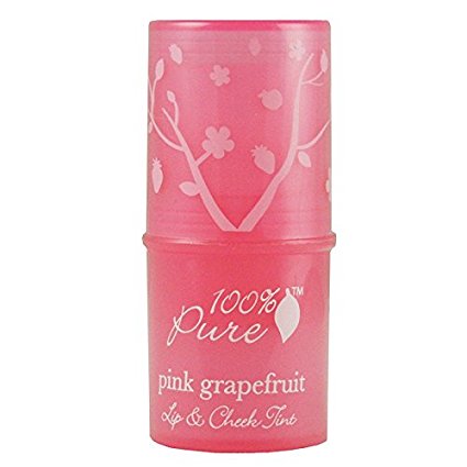 100% Pure Pink Grapefruit Glow Lip & Cheek Tint, .26 oz