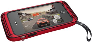 myCharge    Portable Game Power for iPod Touch, Red RFAM-0148