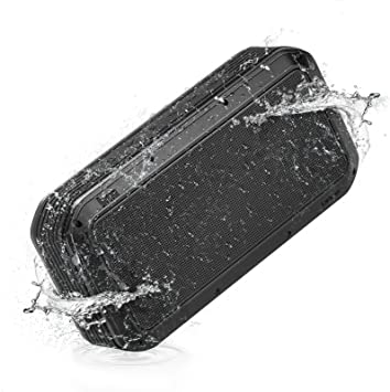 Divoom Pro Premium 40W 12Hour Playtime TWS Portable Bluetooth Speaker, Water Resistant for Indoor/Outdoor Use(Black)