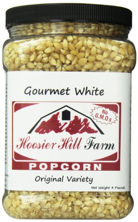 Hoosier Hill Farm Original White, Popcorn Lovers Jar, 4 Pound