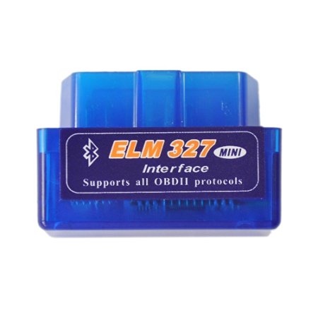 KONNWEI MINI OBD2 ELM327 Bluetooth OBD Scan Multi-Language 12Kinds Works ON Android Torque/PC(Supports ISO15765-4 (CAN), ISO14230-4 (KWP2000), ISO9141-2, J1850 VPW, J1850 PWM)
