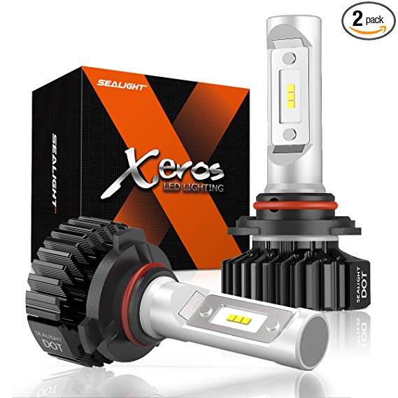 SEALIGHT 9005 LED Headlight Bulbs HB3 High Beam LED Bulb Super Bright 6000K Cool White Upgraded 12x CSP Chips