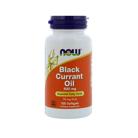 Now Foods, Black Currant Oil, 500 mg, 100 Softgels