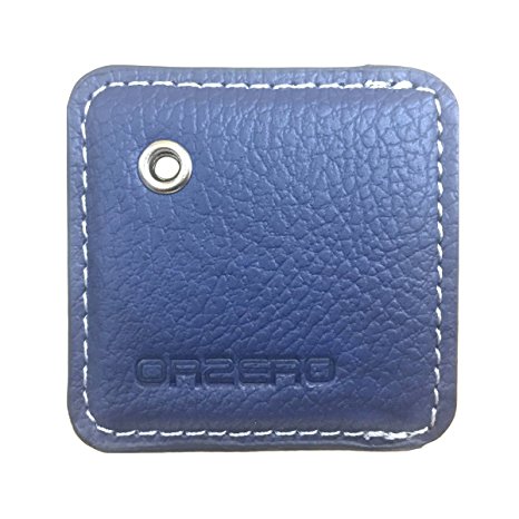 Orzero Cover and Key Chain For Tile Mate Finder Stylish Leather Case Protected From Scratch Wet Dust (Tile Finder Not Included) - Blue