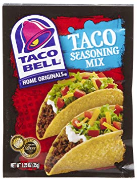 Taco Bell Taco Seasoning, 1 oz