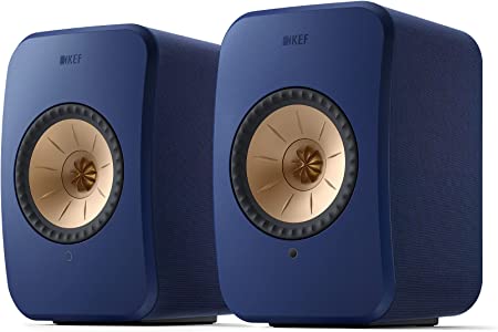 KEF LSX II Wireless HiFi Speaker System (Cobalt Blue)