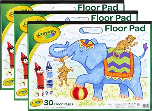 Crayola Giant Paper Pad, 30 Sheets, Pack of 3