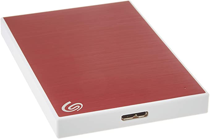 Seagate 2TB Backup Plus Slim Portable Red