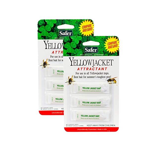 Safer 02006 Deluxe Yellow Jacket (2 Pack)