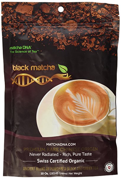 MatchaDNA Black Matcha, 10 Ounce