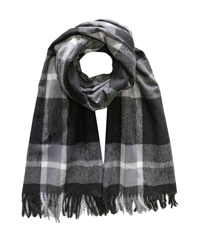 Urban CoCo Women's Tartan Plaid Blanket Scarf Winter Checked Wrap Shawl