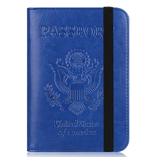 Famavala RFID Blocking Case Cover Holder Wallet With Belt Feature for Passport