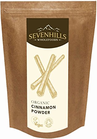 Sevenhills Wholefoods Organic Raw Cinnamon Powder (True Ceylon) 250g