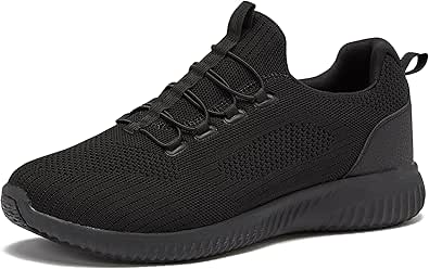 Avia Air Slip On Shoes for Men - Casual Comfortable Athletic Tennis Walking Sneakers for Men with Memory Foam - Sizes 7 to 16, Medium and Extra Wide Width - Black, Grey, Navy Blue & White Mens Shoes