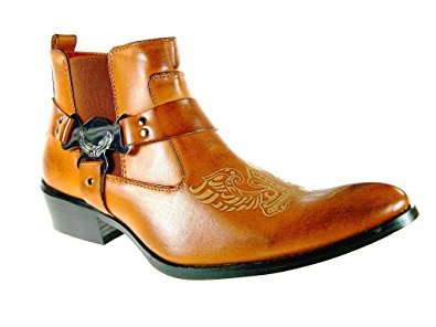 Alfa Men's M1739 Ankle High Cowboy Boot