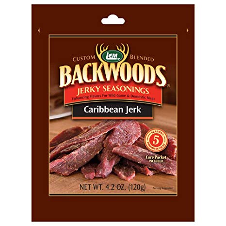 LEM Products 9147 Backwoods Caribbean Jerk Jerky Seasoning (5 Lb)