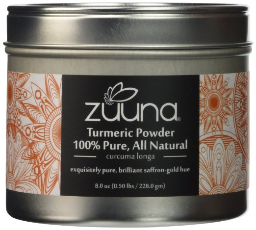 Turmeric Powder by ZUUNA 100 Pure 100 Fresh All Natural Non-GMO Gluten Free PREMIUM Gourmet Food Grade Spice