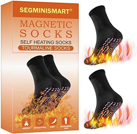 Magnetic Socks,Magnetic Therapy Socks,Self Heating Socks, Tourmaline Self-Heating Therapy Magnetic Socks Self-Heating Socks