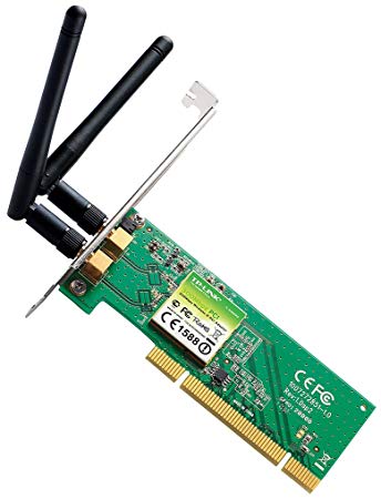 TP-Link TL-WN851ND Wireless N300 PCI Adapter, 300 Mbps with WPS Button, IEEE 802.1b/g/n, Support 64/128 Bit WEP, WEP, WPA/WPA2