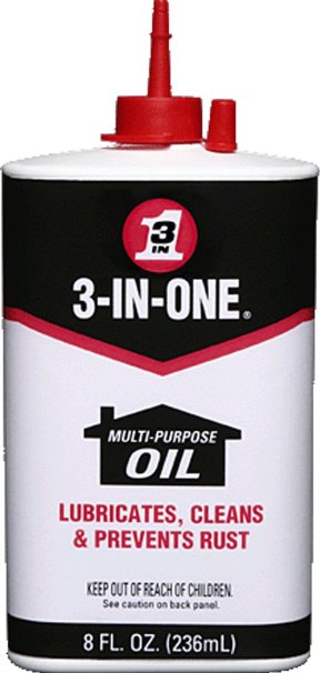 3-IN-ONE 10038 Multi-Purpose Oil, 8 oz. (Pack of 1)