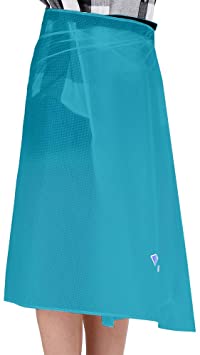 Lixada Rain Skirt, Ultra Light Thin Rain Skirt, Waterproof Lightweight Kilt, reathable Windproof Raincoat Rainwear Liner, Packable Windbreak Kilt Skirt for Cycling Riding Camping Hiking