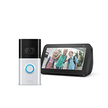 All-new Ring Video Doorbell 3 with Echo Show 5