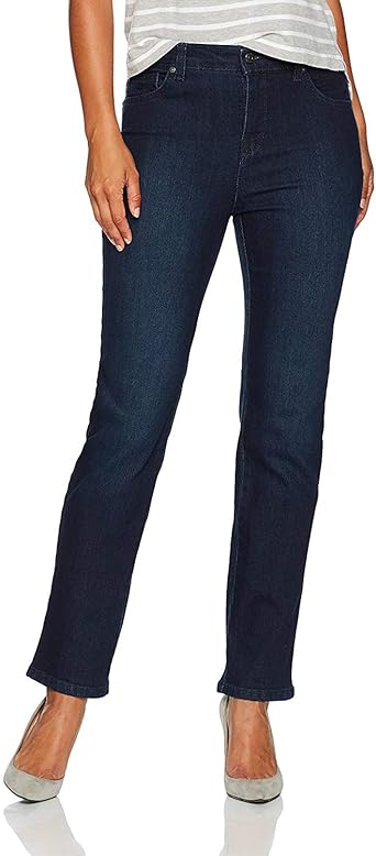 Gloria Vanderbilt Women's Amanda Classic High Rise Tapered Jean Standard, Portland, 16